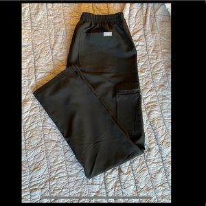 Figs yola black scrubs small petite